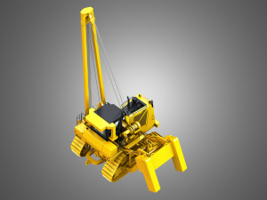 pl83 pipelayer 3D 모델