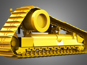 crawler system - pl83 pipelayer 3D Model