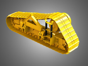 crawler system - pl83 pipelayer 3D Model