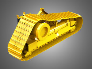 crawler system - pl83 pipelayer 3D Model