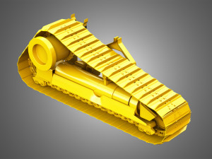 crawler system - pl83 pipelayer 3D Model