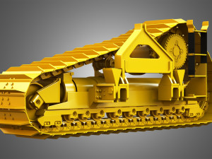 crawler system - pl83 pipelayer 3D 模型