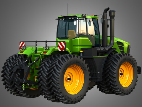 9230 articulated tractor Model 3D