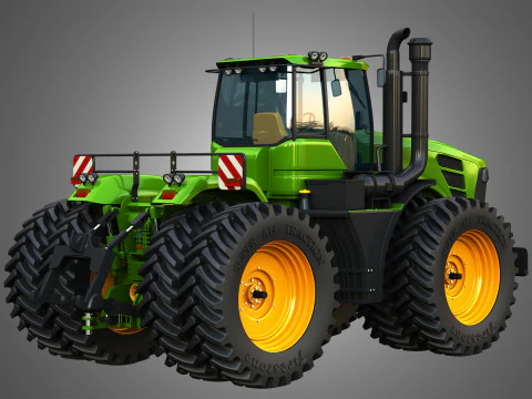 9230 articulated tractor 3D Model