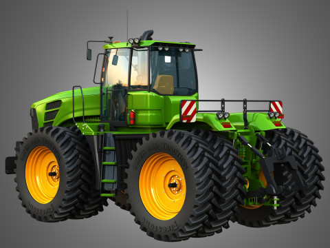 9230 articulated tractor Model 3D