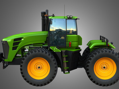 9230 articulated tractor Model 3D