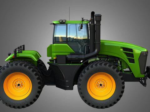 9230 articulated tractor 3D Model