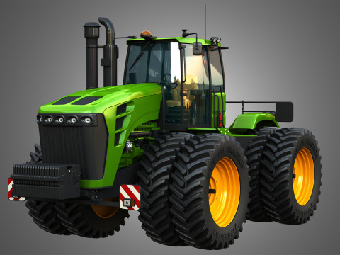 9230 articulated tractor Model 3D