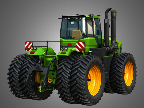 9230 articulated tractor Model 3D