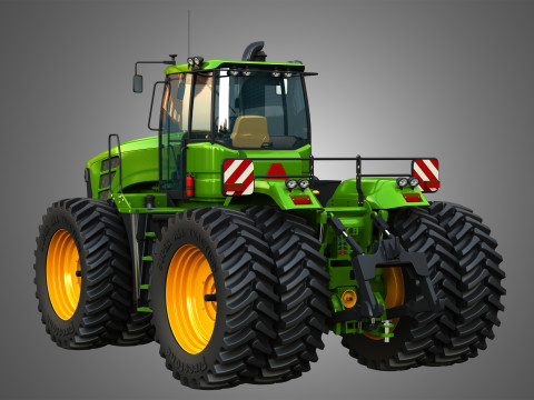 9230 articulated tractor Model 3D