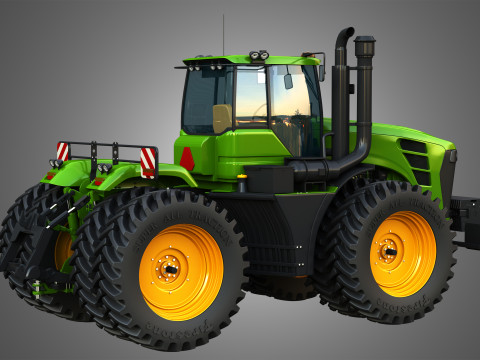 9230 articulated tractor Model 3D
