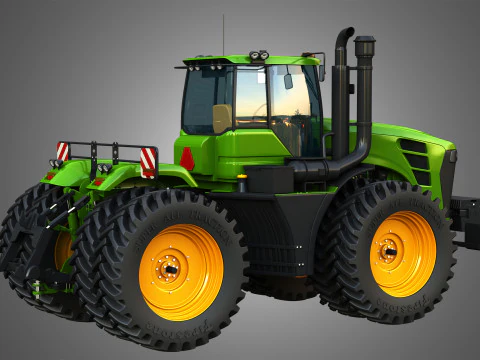 9230 articulated tractor 3D Model