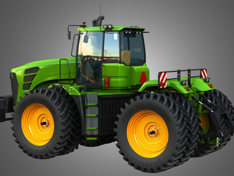 9230 articulated tractor Model 3D