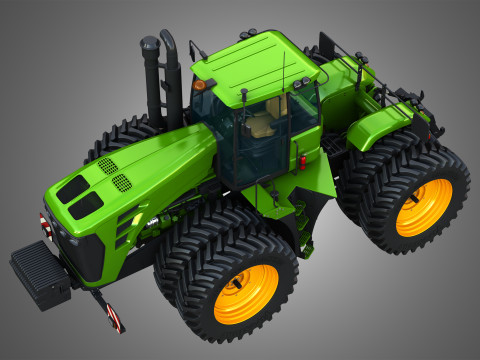 9230 articulated tractor Model 3D