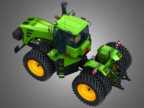 9230 articulated tractor 3D Model