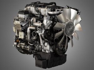 dd5 truck engine - 4 cylinder diesel engine 3Dモデル