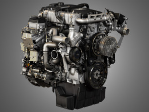 dd5 truck engine - 4 cylinder diesel engine 3Dモデル