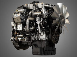 dd5 truck engine - 4 cylinder diesel engine 3Dモデル