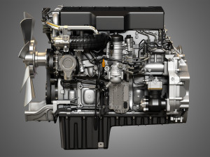 Dd15 heavy duty truck engine - 6 cylinder diesel engine Modelo 3D