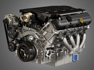 lt1 engine - v8 small block engine 3D Model