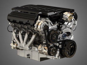 lt1 engine - v8 small block engine 3D 模型