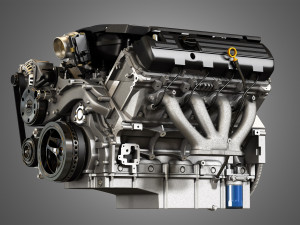 lt1 engine - v8 small block engine 3D 模型
