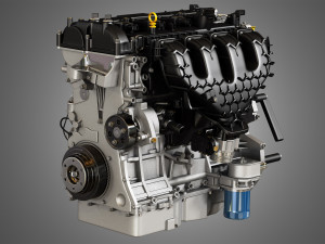2013 escape engine - 4 cylinder ecoboost engine 3D मॉडल