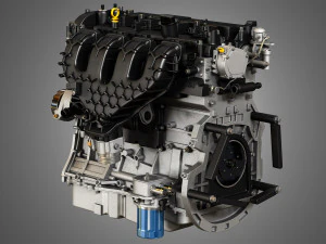 2013 escape engine - 4 cylinder ecoboost engine 3D Model