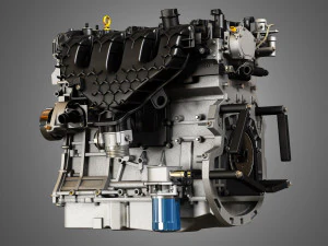 2013 escape engine - 4 cylinder ecoboost engine 3D Model
