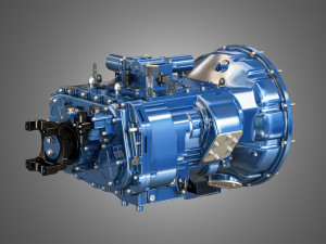 heavy duty truck transmission 3D 模型