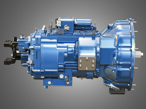 heavy duty truck transmission 3D 模型