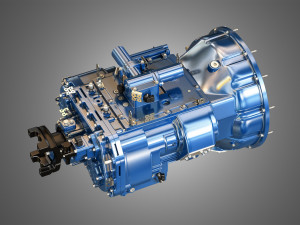 heavy duty truck transmission 3D 模型