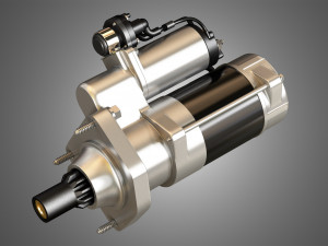 engine starter motor 3D 모델
