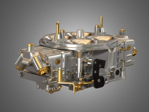 holley dominator carburetor 3D 模型