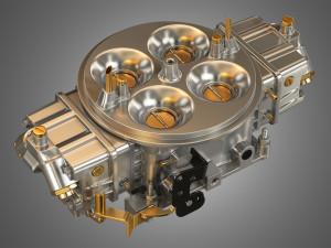 holley dominator carburetor 3D 模型
