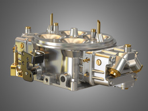holley dominator carburetor 3D 模型