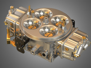 holley dominator carburetor 3D 模型