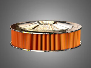 holley dominator carburetor 3D Model
