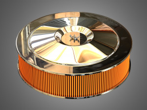 holley dominator carburetor 3D 模型