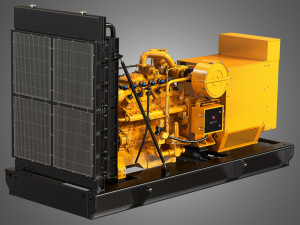 3412 g engine - v12 generator engine 3D Model