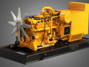 3412 g engine - v12 generator engine 3D Model