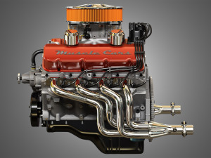 572 engine - v8 vintage muscle car engine Modelo 3D