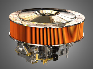 572 engine - v8 vintage muscle car engine Modelo 3D