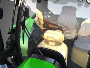 deutz fahr 7 series 8280 ttv tractor 3D Model