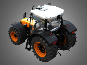 st max 105 tractor 3D मॉडल