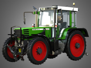 favorit 511c farming vehicle 3D मॉडल