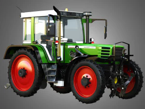 favorit 511c farming vehicle 3D Model