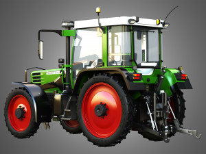 favorit 511c farming vehicle 3D मॉडल