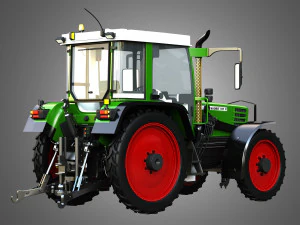 favorit 511c farming vehicle 3D Model