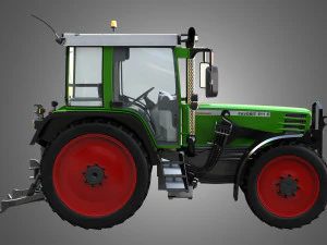favorit 511c farming vehicle 3D Model